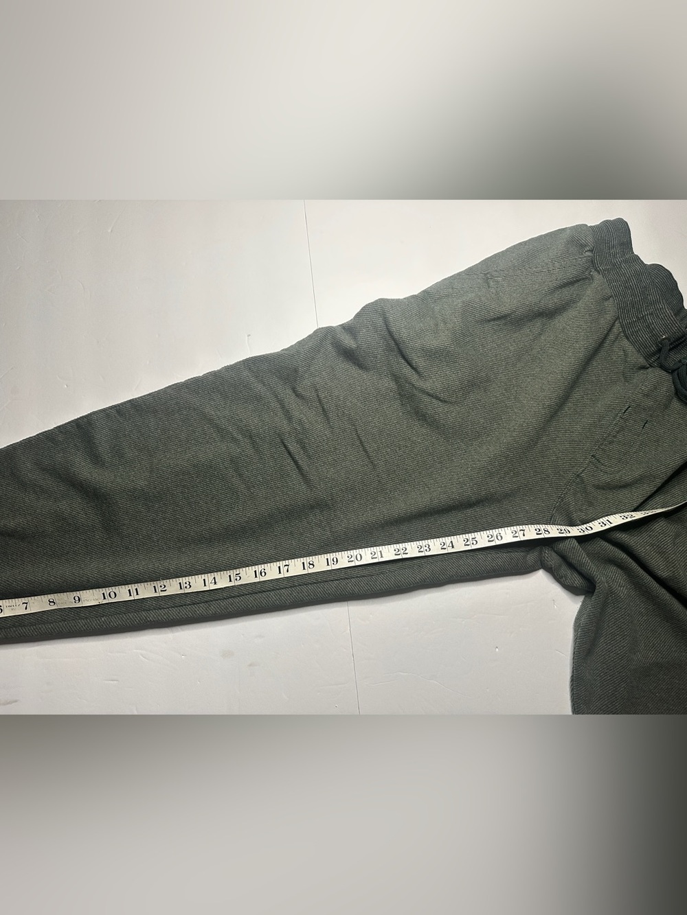 Billabong Olive Knit Drawstring Jogger Pull On Lounge Pants Size Large - Picture 13 of 13
